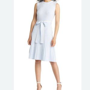 Harper Rose Ribbed Sleeveless Dress, X-Small, blue